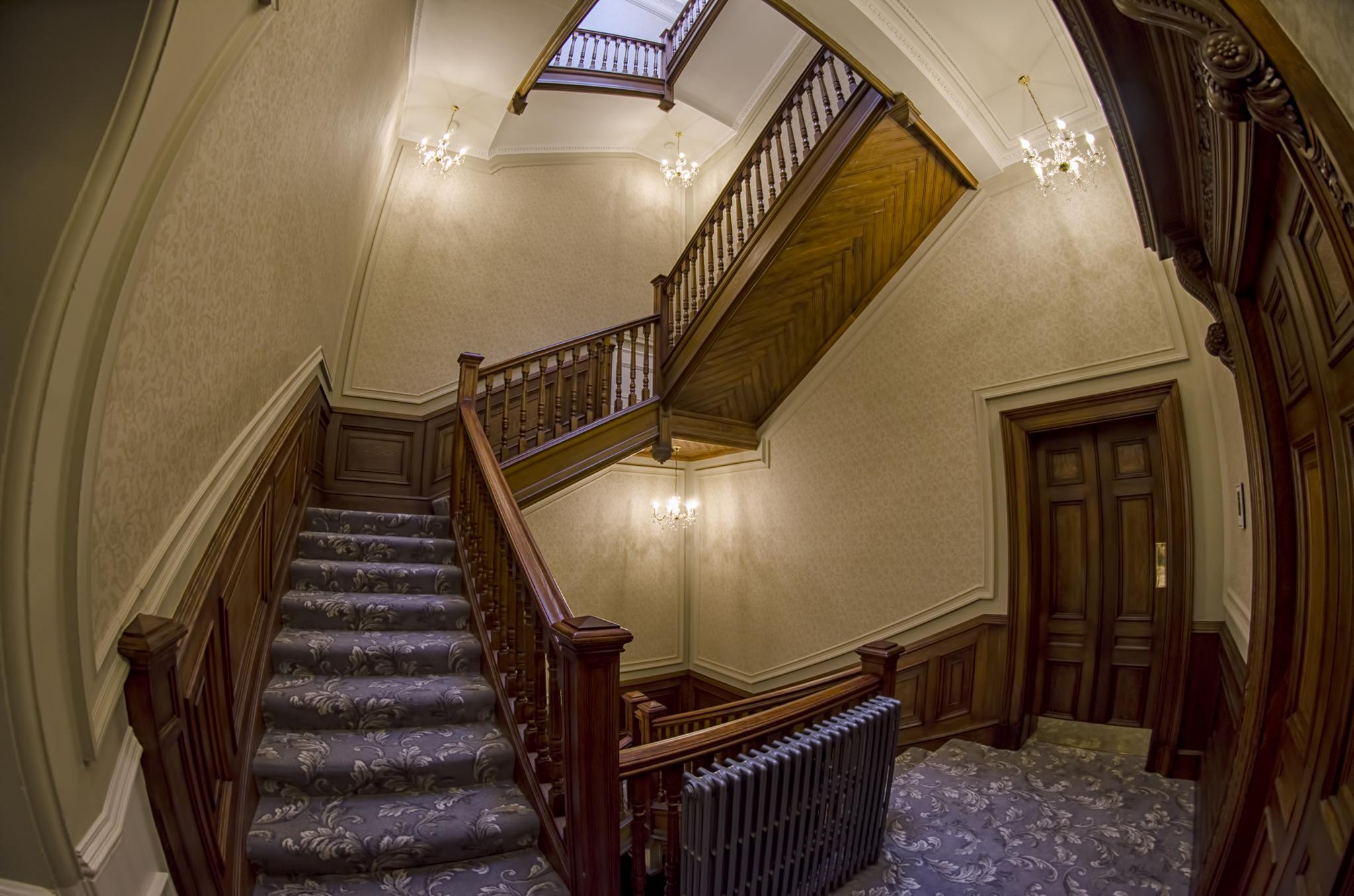 The Bonham Hotel Edinburgh Bagian luar foto The staircase