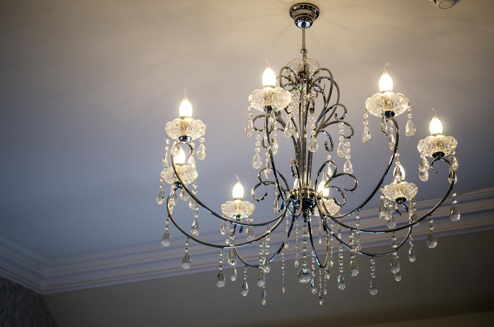The Bonham Hotel Edinburgh Bagian luar foto A chandelier