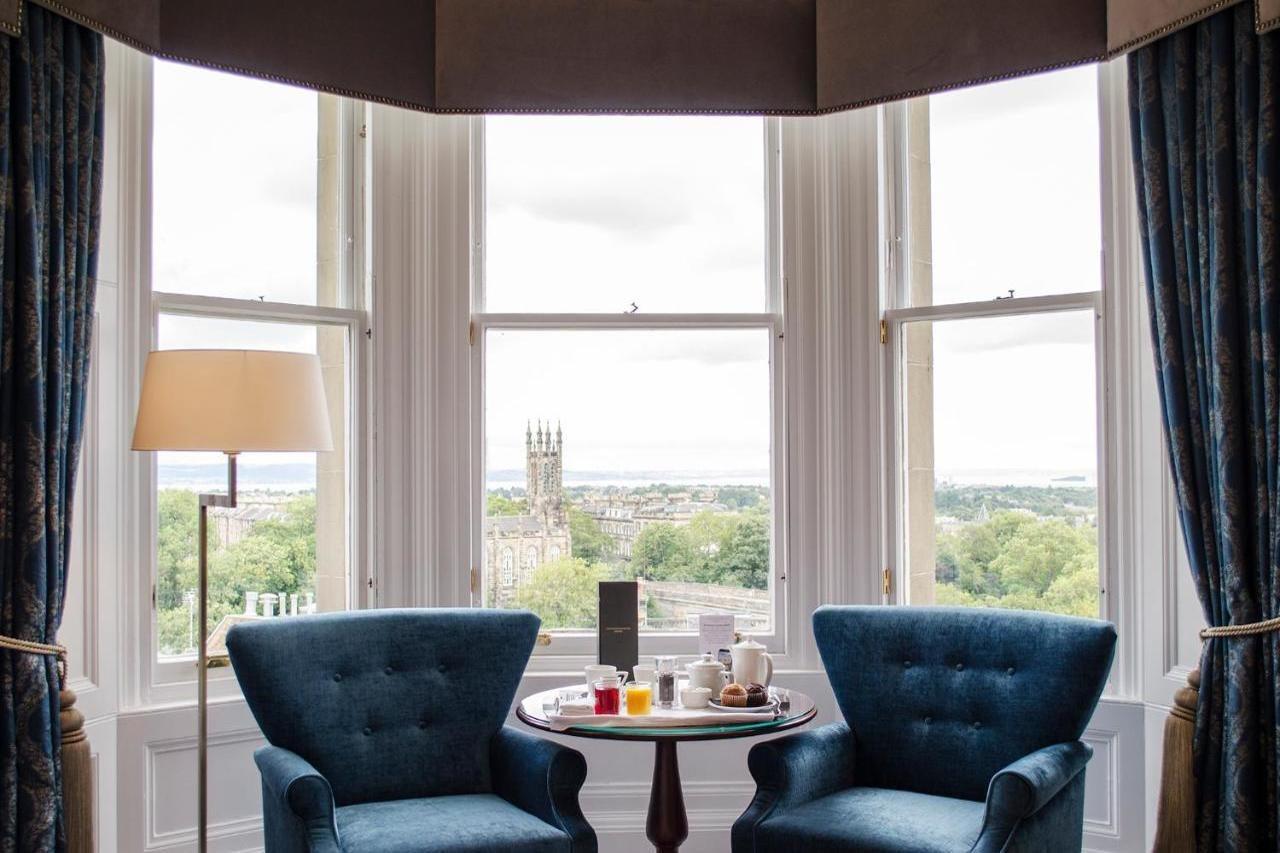 The Bonham Hotel Edinburgh Bagian luar foto The view from the hotel